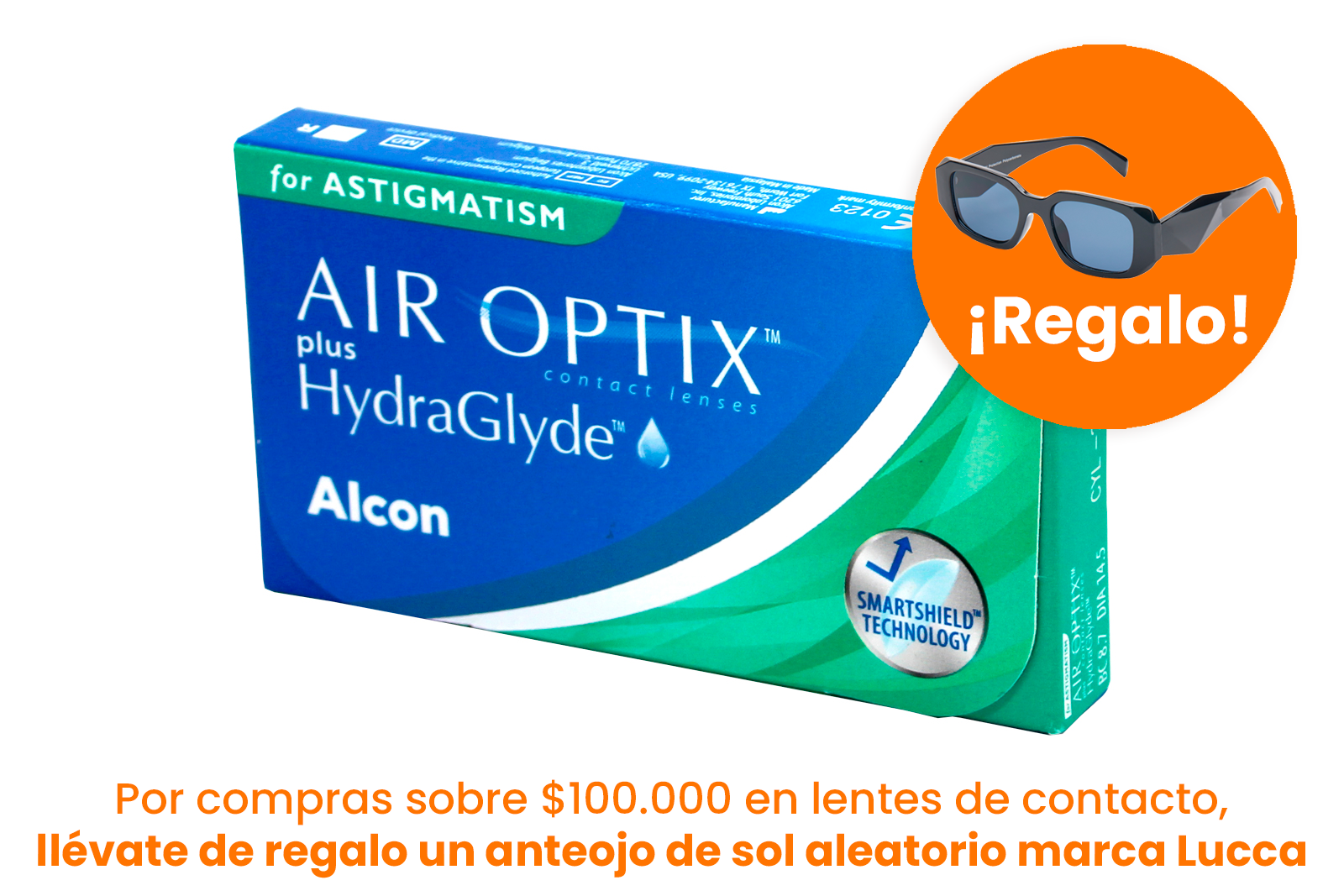 AirOptix Hydraglyde Astigmatismo